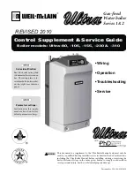 Weil-McLain ULTRA Ultra-105 Service Manual preview