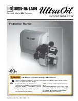 Weil-McLain UO-3 CV Instruction Manual preview