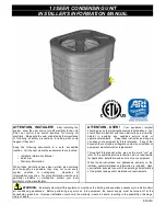 Weil-McLain WM2AC13018 Installer'S Information Manual preview