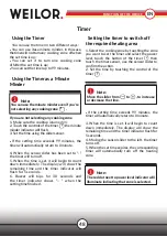 Preview for 48 page of WEILOR WHC 321 BLACK Instructions For Use Manual