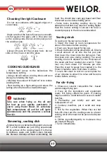 Preview for 49 page of WEILOR WHC 321 BLACK Instructions For Use Manual