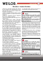 Preview for 4 page of WEILOR WIS 322 Instructions For Use Manual