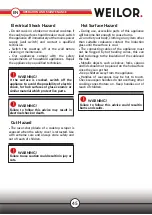 Preview for 45 page of WEILOR WIS 322 Instructions For Use Manual