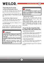 Preview for 52 page of WEILOR WIS 322 Instructions For Use Manual