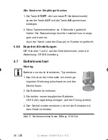 Предварительный просмотр 36 страницы weinor BiEasy 15M Go! Operating Instructions Manual