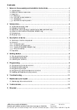 Предварительный просмотр 2 страницы weinor BiRec MLED Assembly And Installation Instructions Manual