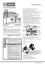 weinor BiSens SW-230V Original Installation Manual preview