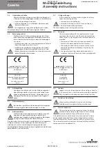 Предварительный просмотр 6 страницы weinor Cassita Assembly Instructions Manual