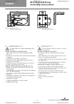 Предварительный просмотр 10 страницы weinor Cassita Assembly Instructions Manual