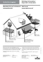 Preview for 8 page of weinor Großschirm Lugano Series Maintenance Instructions And Directions For Use