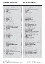 Preview for 3 page of weinor I 2000 Assembly Instructions Manual