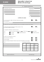 Предварительный просмотр 19 страницы weinor N 2000 Assembly Instructions Manual