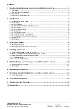 Preview for 2 page of weinor Opal Design II LED Maintenance Instructions And Directions For Use