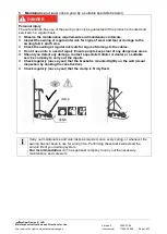 Preview for 10 page of weinor Opal Design II LED Maintenance Instructions And Directions For Use