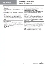 Preview for 8 page of weinor Paravento Assembly Instructions Manual