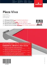 weinor Plaza Viva Instructions For Assembly preview