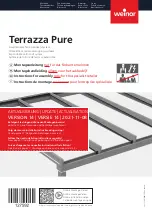 weinor Terrazza Pure Instructions For Assembly preview