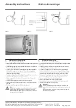 Preview for 10 page of weinor VertiTex WeiTop Instructions For Assembly Maintenance And Use