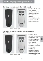 Предварительный просмотр 51 страницы weinor WeiTronic Combio-868 HD 1.5 kW Operating And Installation Instructions