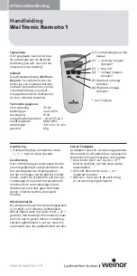 Preview for 5 page of weinor WeiTronic Remoto 1 Operating Instructions Manual