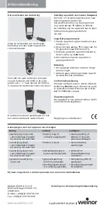 Preview for 6 page of weinor WeiTronic Remoto 1 Operating Instructions Manual