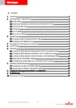 Preview for 2 page of weinor Wind Support Maintenance Instructions Directions For Use