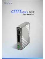 weintek CMT G03 Series User Manual предпросмотр