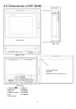 Предварительный просмотр 8 страницы weintek EasyView MT-600 Series Installation Instruction