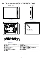 Предварительный просмотр 8 страницы weintek MT-610XH Installation Instruction