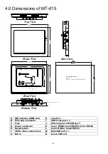 Preview for 8 page of weintek MT-615X Installation Instruction