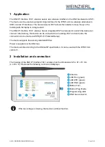 Preview for 3 page of Weinzierl 5419 Operation And Installation Manual