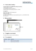 Preview for 6 page of Weinzierl 5419 Operation And Installation Manual