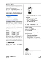 Preview for 2 page of Weinzierl KNX IP Interface 730 Operating And Installation Manual