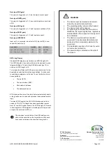 Preview for 8 page of Weinzierl KNX PowerSupply USB 367 Operation And Installation Manual