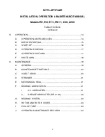 Preview for 3 page of Weir ROTO-JET 2100 Installation, Operation & Maintenance Manual