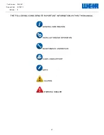 Preview for 2 page of Weir SPM EXL Operation Instruction And Service Manual