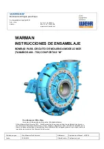 Предварительный просмотр 50 страницы Weir Warman 650 M200-MCR-G Manual