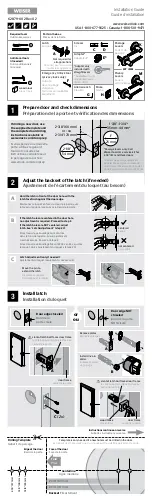 Weiser 62879-002 Installation Manual предпросмотр