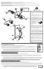 Weiser Elements Series Installation Instructions предпросмотр