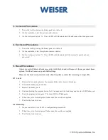 Preview for 8 page of Weiser Smartcode 5 Installation And User Manual