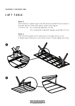 Preview for 2 page of Weishaupl Loft Table Assembly Instructions