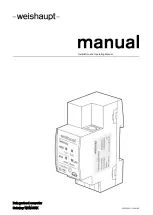 Weishaupt WEM-KNX Installation And Operating Manual preview