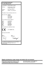 Preview for 2 page of Weishaupt WG10 1-C Series Installation And Operating Instructions Manual