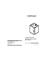 Weishaupt WTC-OW 15-A Operating Instructions Manual preview