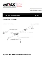 Preview for 1 page of WEISS HT125-3 Installation Instructions