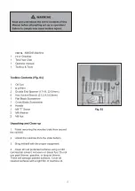 Предварительный просмотр 6 страницы WEISS VM18L Operator'S Manual