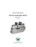 Preview for 1 page of WEISS WSG 32 Mounting And Operating Manual