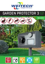 Weitech GARDEN PROTECTOR 3 WK0055 Manual preview