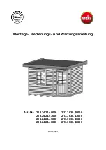Weka Holzbau 213.2424.40000 Manual preview
