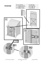 Preview for 39 page of Weka Holzbau 394.1613.20402 Assembling Instructions